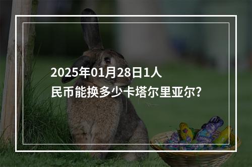 2025年01月28日1人民币能换多少卡塔尔里亚尔？