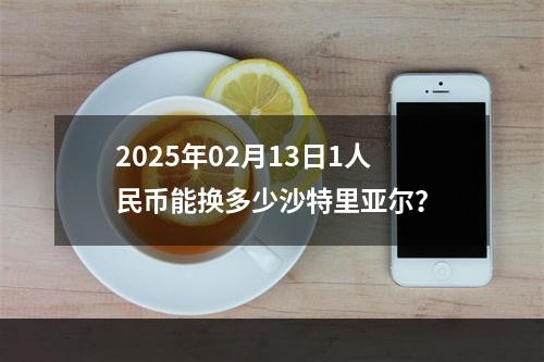 2025年02月13日1人民币能换多少沙特里亚尔？