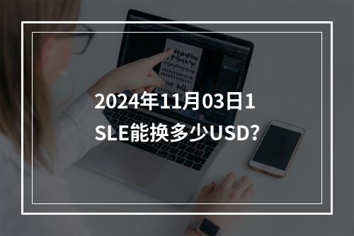 2024年11月03日1SLE能换多少USD？