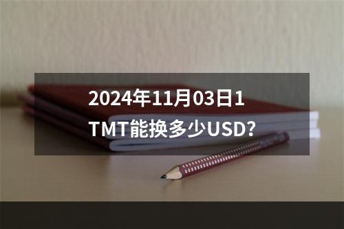 2024年11月03日1TMT能换多少USD？