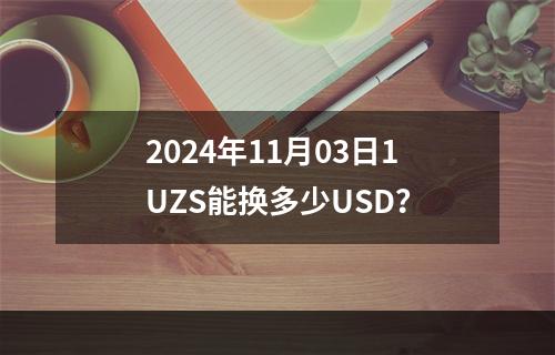 2024年11月03日1UZS能换多少USD？