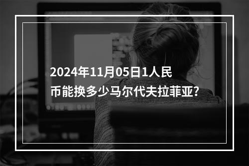 2024年11月05日1人民币能换多少马尔代夫拉菲亚？