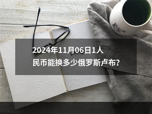 2024年11月06日1人民币能换多少俄罗斯卢布？