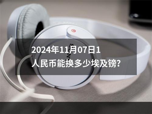 2024年11月07日1人民币能换多少埃及镑？