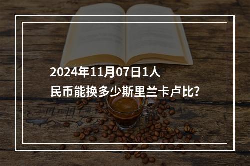 2024年11月07日1人民币能换多少斯里兰卡卢比？