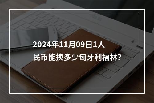 2024年11月09日1人民币能换多少匈牙利福林？