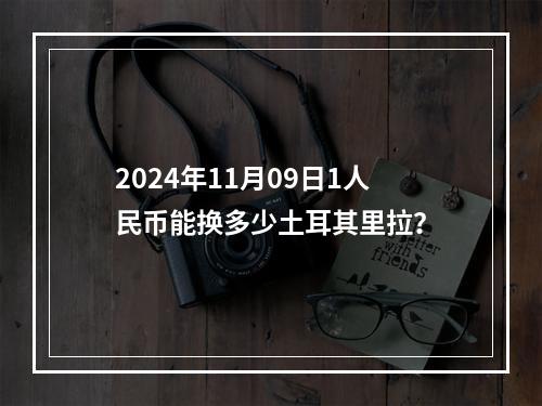 2024年11月09日1人民币能换多少土耳其里拉？