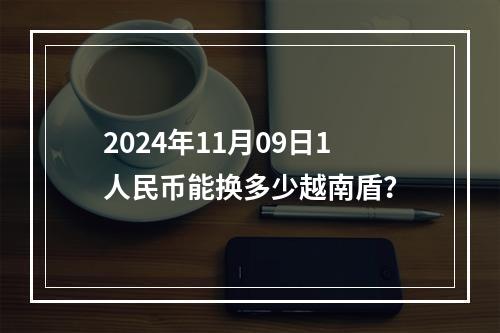 2024年11月09日1人民币能换多少越南盾？