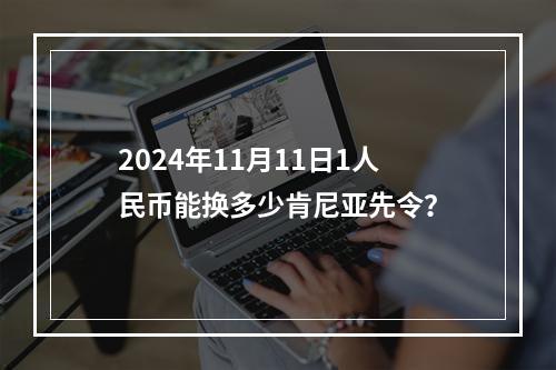 2024年11月11日1人民币能换多少肯尼亚先令？