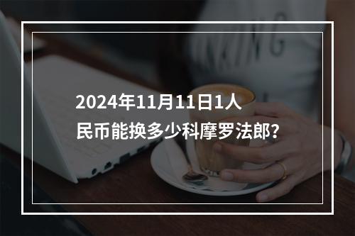 2024年11月11日1人民币能换多少科摩罗法郎？