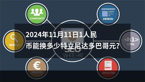 2024年11月11日1人民币能换多少特立尼达多巴哥元？