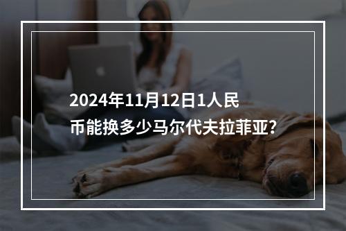 2024年11月12日1人民币能换多少马尔代夫拉菲亚？