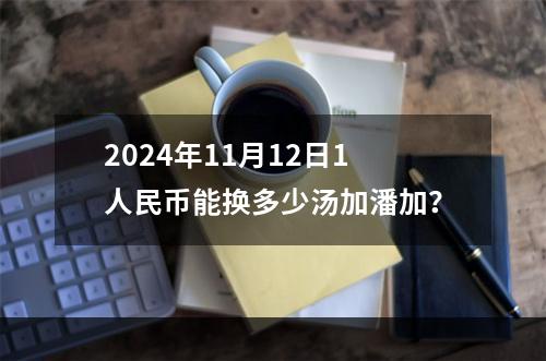 2024年11月12日1人民币能换多少汤加潘加？