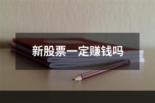 新股票一定赚钱吗