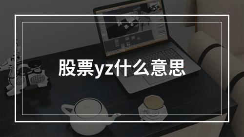 股票yz什么意思