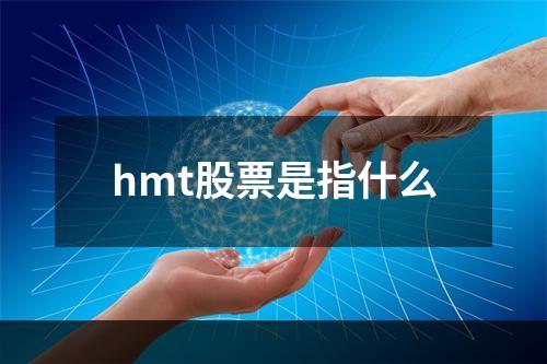 hmt股票是指什么