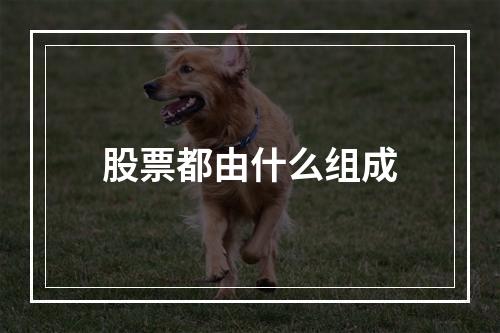 股票都由什么组成