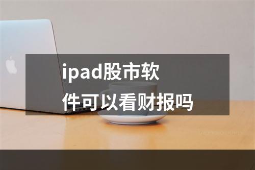 ipad股市软件可以看财报吗