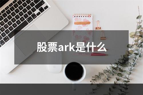 股票ark是什么