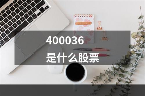 400036是什么股票