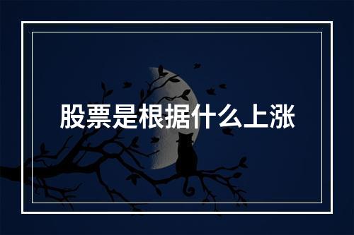 股票是根据什么上涨