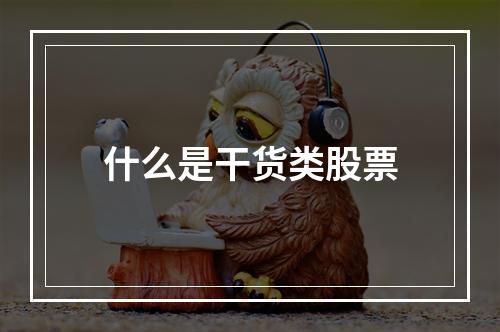 什么是干货类股票