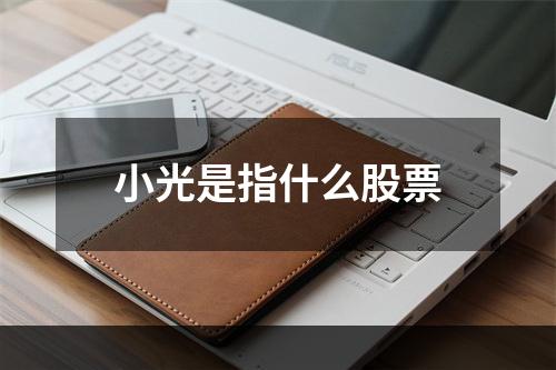 小光是指什么股票