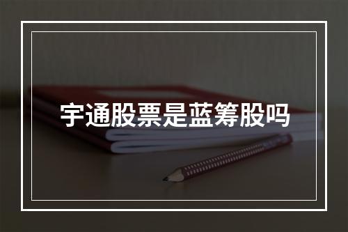 宇通股票是蓝筹股吗