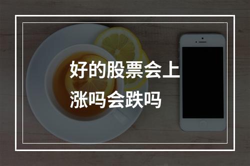 好的股票会上涨吗会跌吗