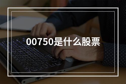 00750是什么股票