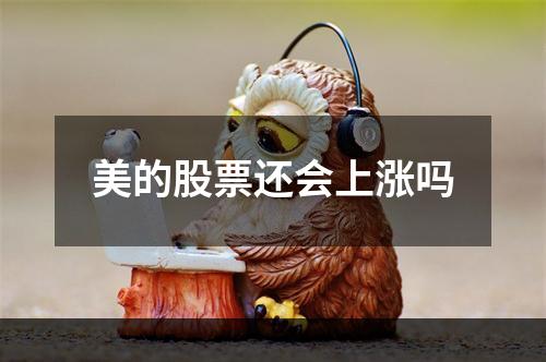 美的股票还会上涨吗