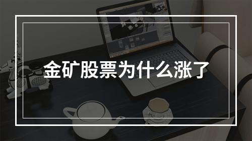 金矿股票为什么涨了