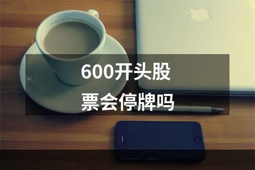 600开头股票会停牌吗