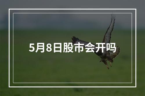 5月8日股市会开吗