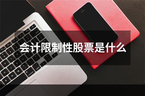 会计限制性股票是什么