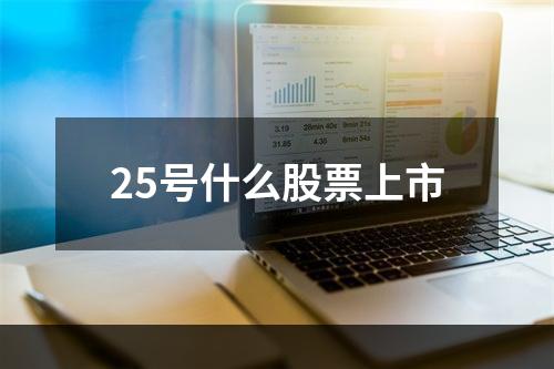 25号什么股票上市